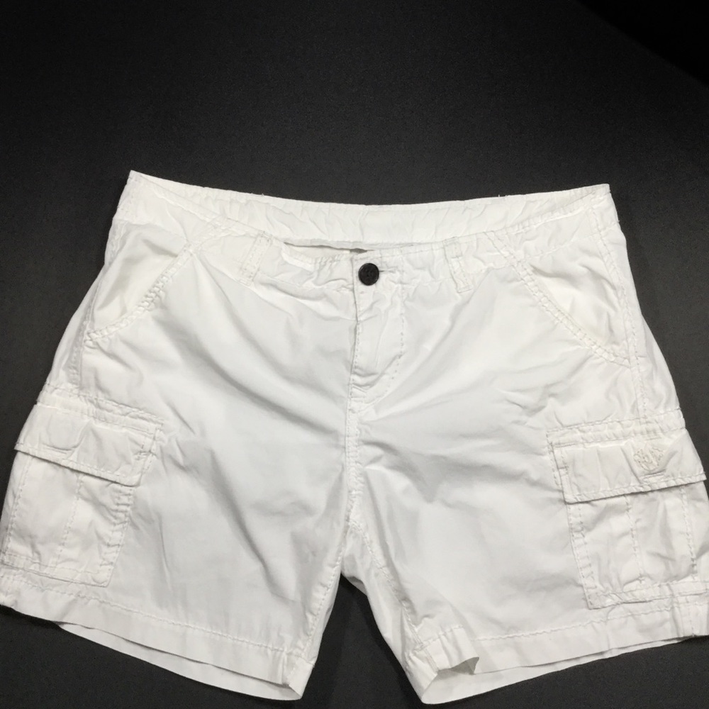True Religion Men’s White Shorts Size 32